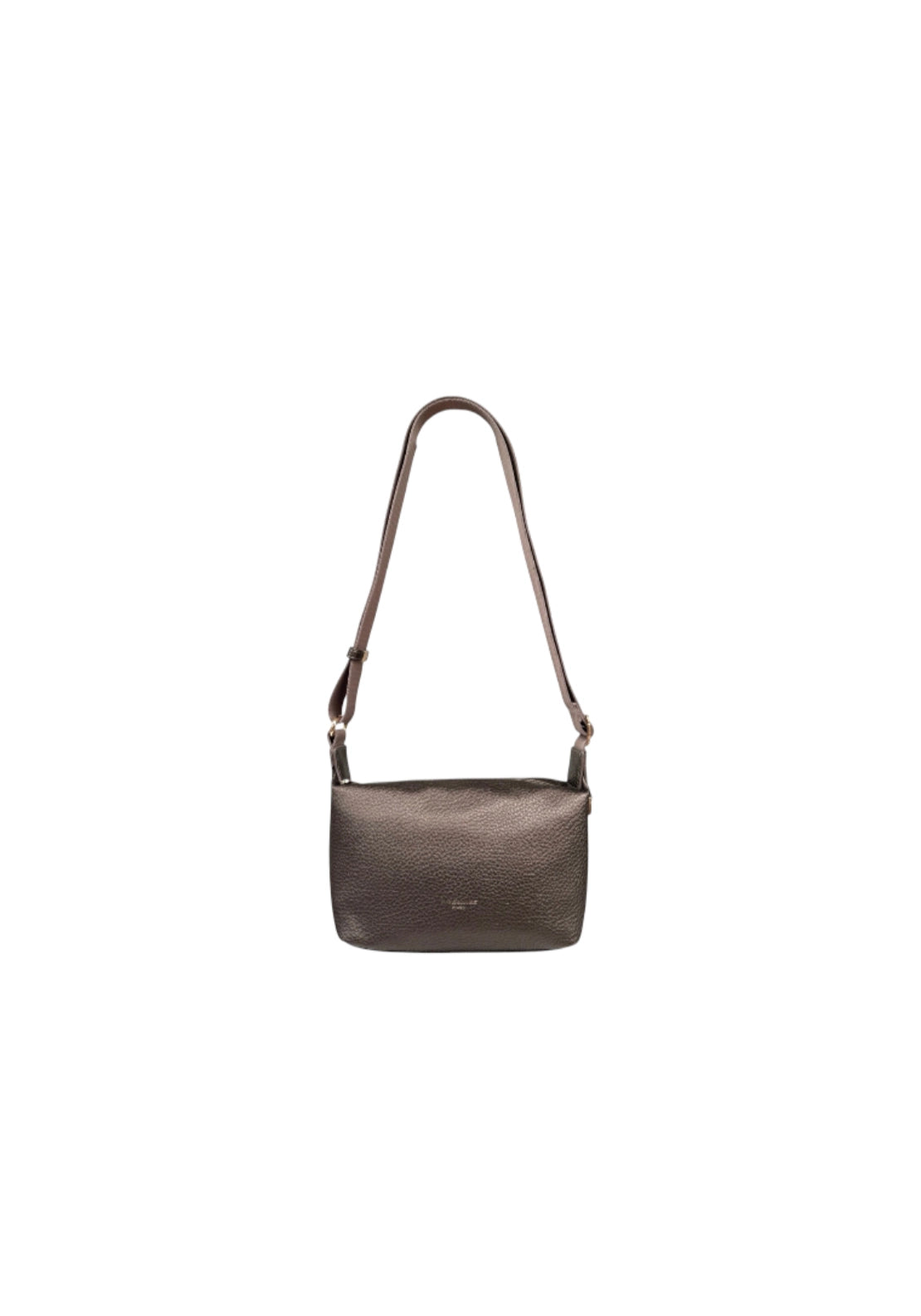 Compact Shoulder Bag - Bronze