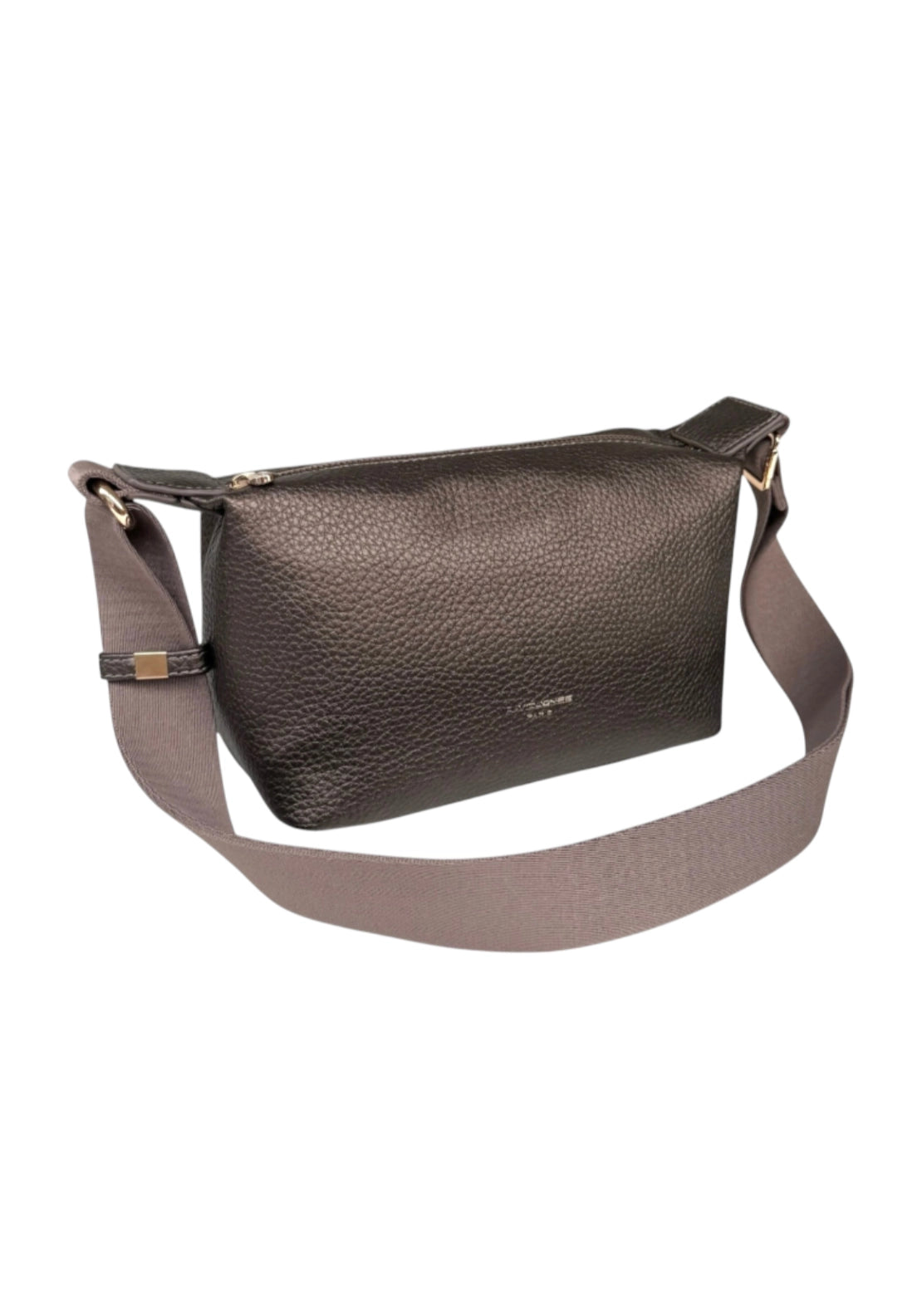 Compact Shoulder Bag - Bronze