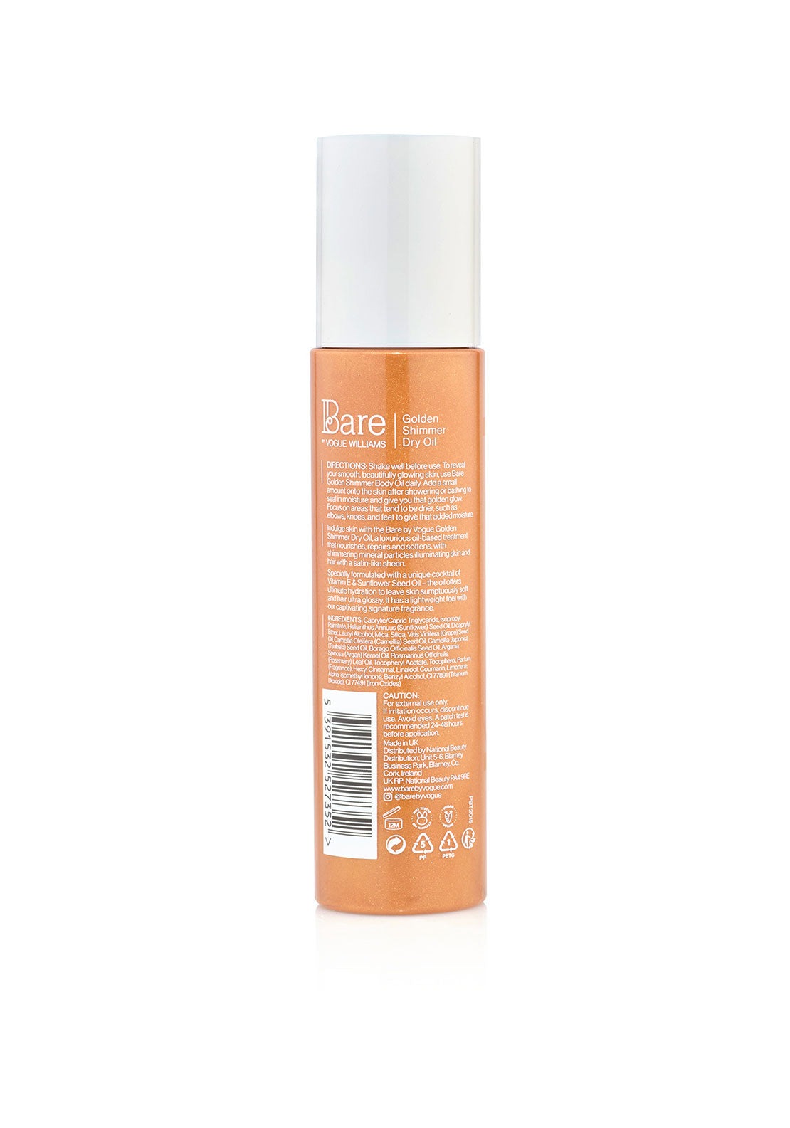 Bare By Vogue Golden Shimmer Dry Oil 2 Shaws Department Stores