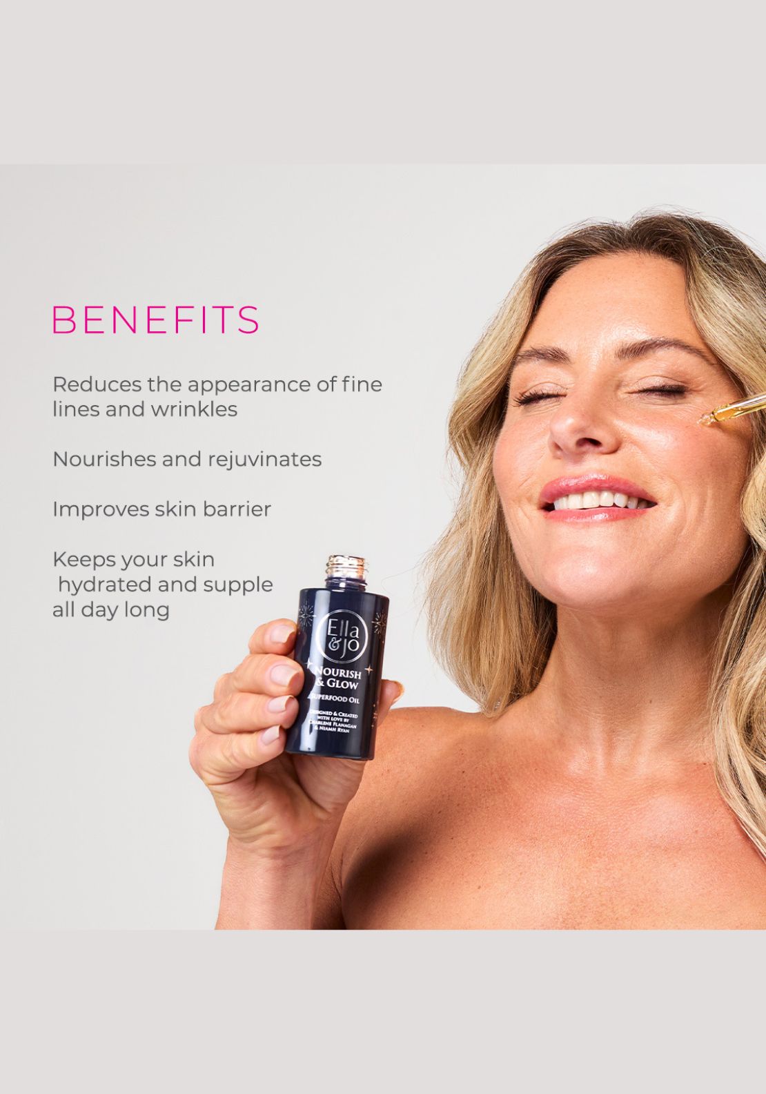 Ella & Jo Nourish & Glow - Superfood Oil 2 Shaws Department Stores