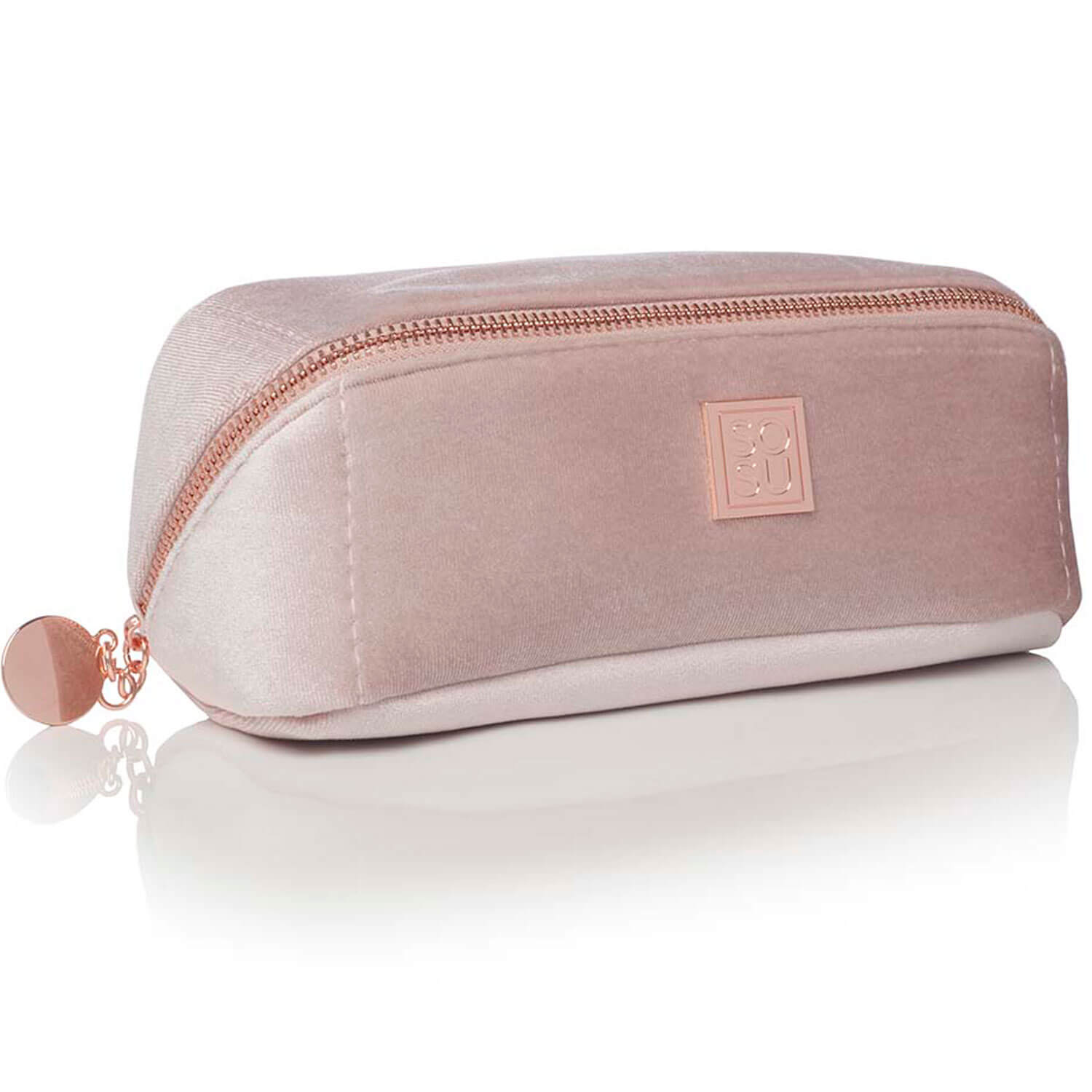 Sosu Luxury Velvet Vanity Bag - Nude 1 Shaws Department Stores
