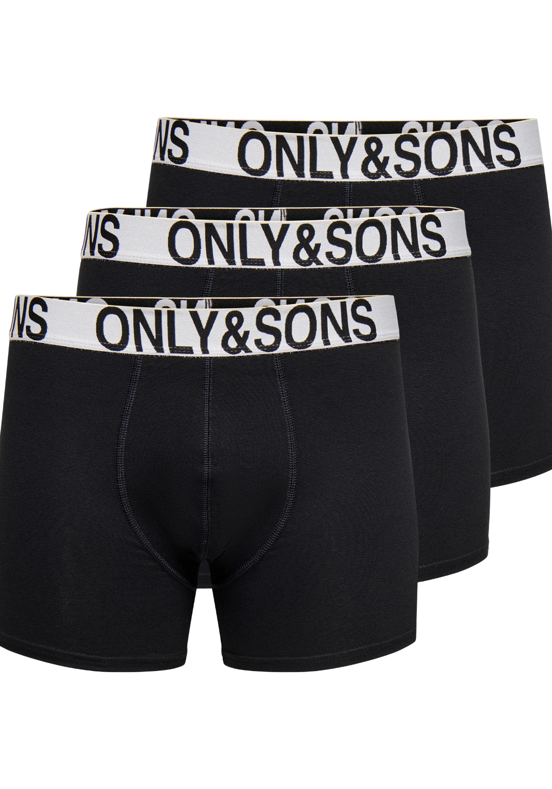 Onsbasic 3-Pack Boxer Briefs - White