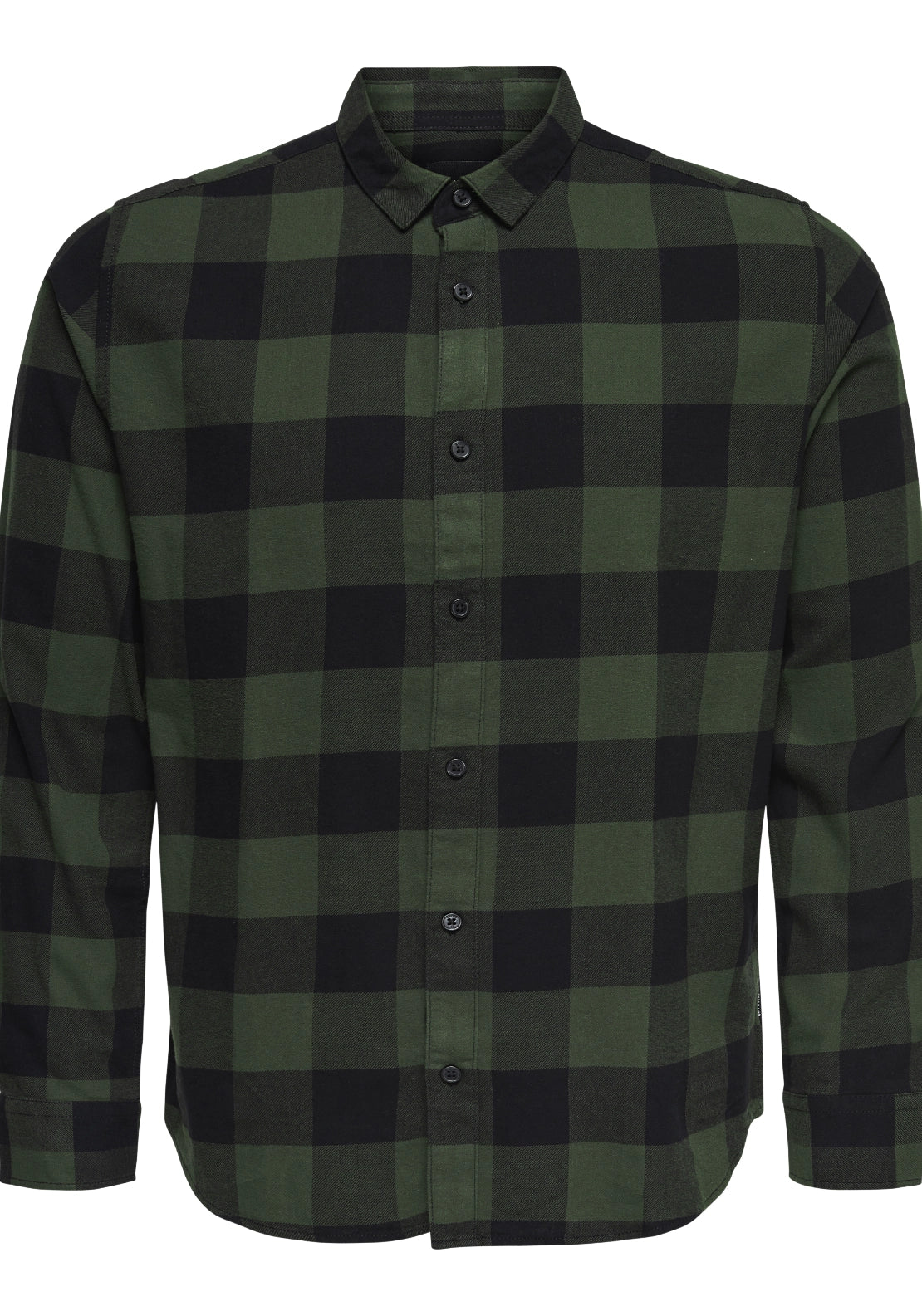 Onsgudmund Check Shirt - Forest Night