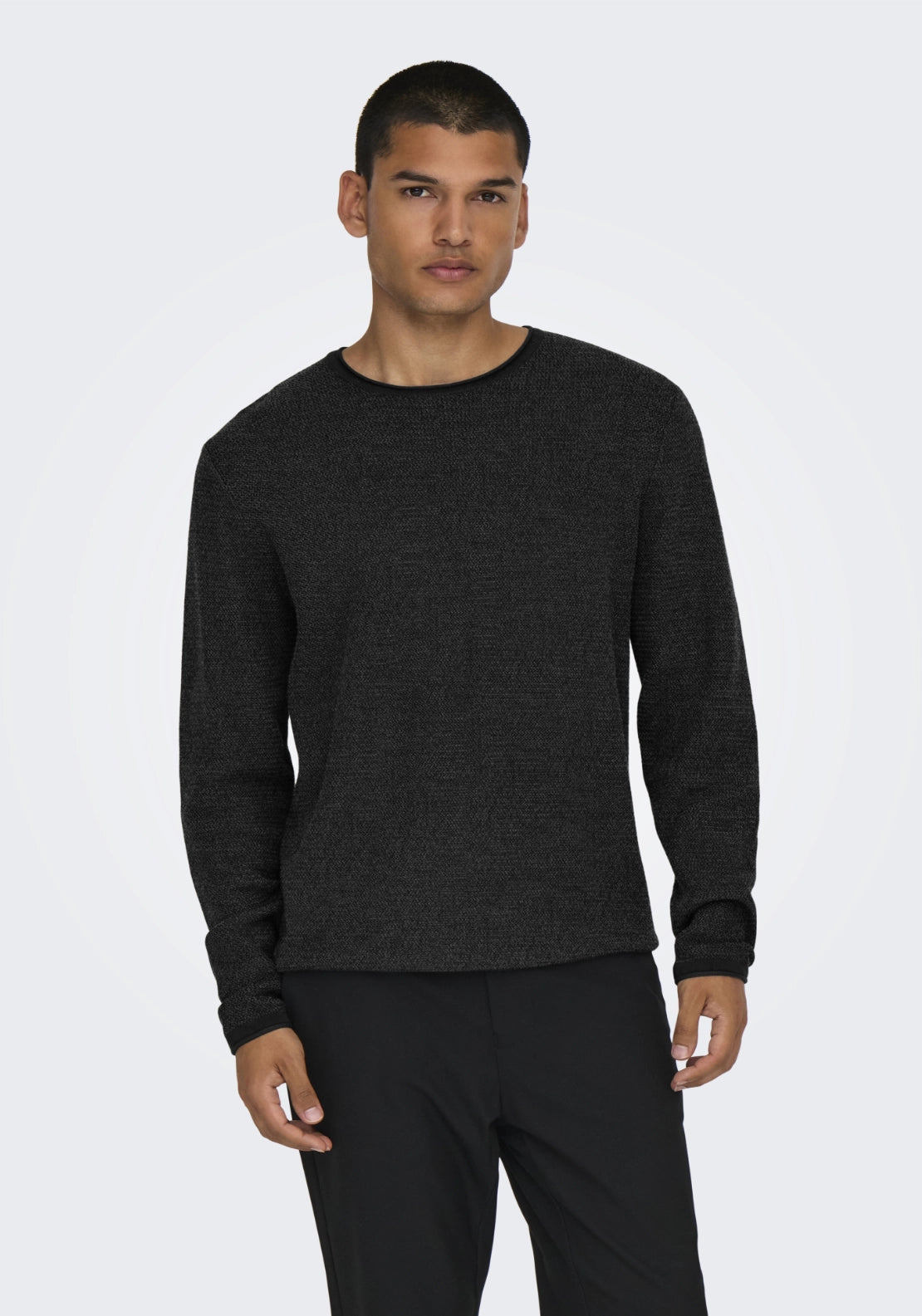 Onseric Crew Neck Knit - Desert Taupe