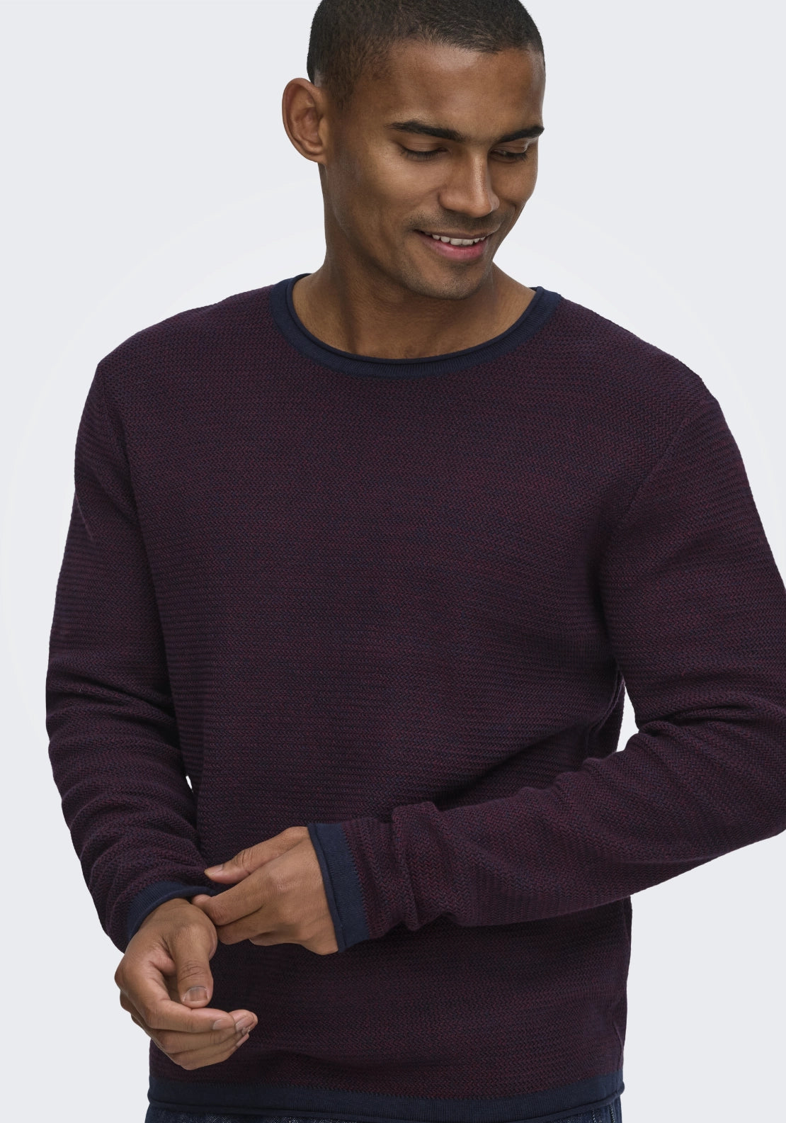 Onseric Crew Neck Knit - Dark Sapphire