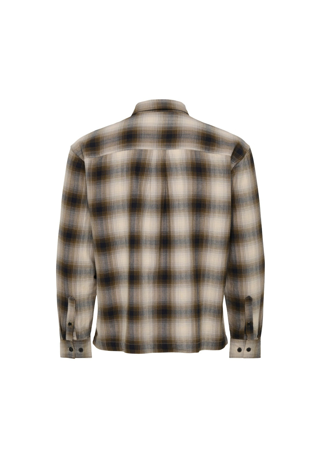 Only & Sons Kosta Check Shirt - Coffee Bean 2 Shaws Department Stores
