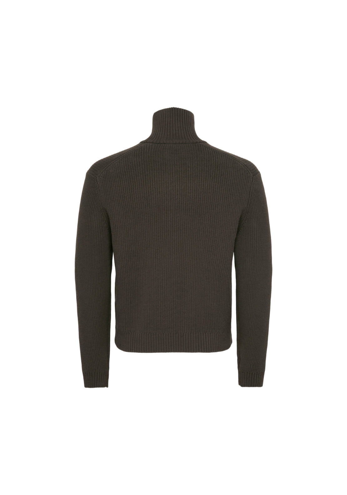 Only & Sons Stay Full Zip Knit - Chocolate Brown 2 Shaws Department Stores