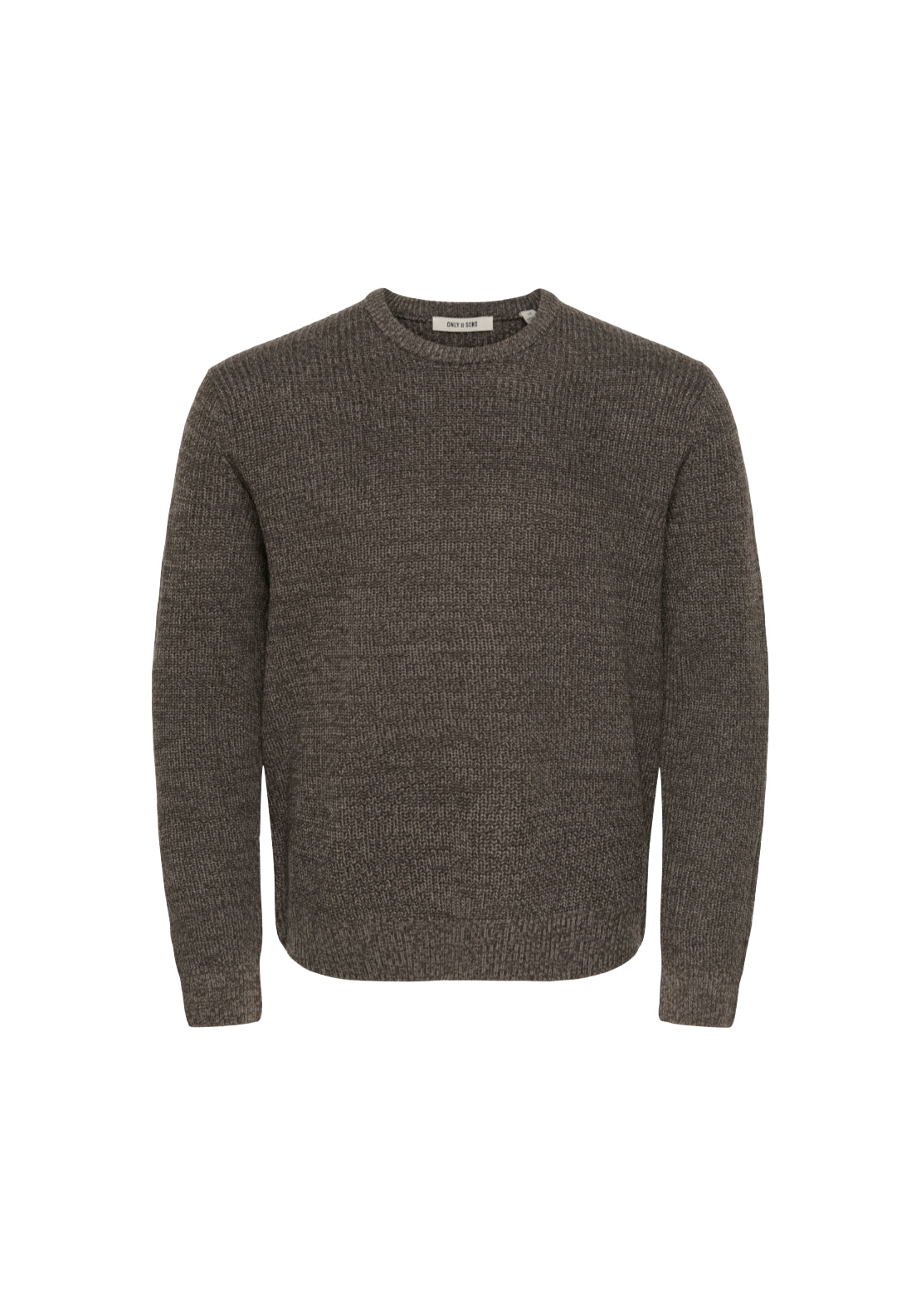 Only & Sons Jonas Crew Neck Knit - Falcon 1 Shaws Department Stores