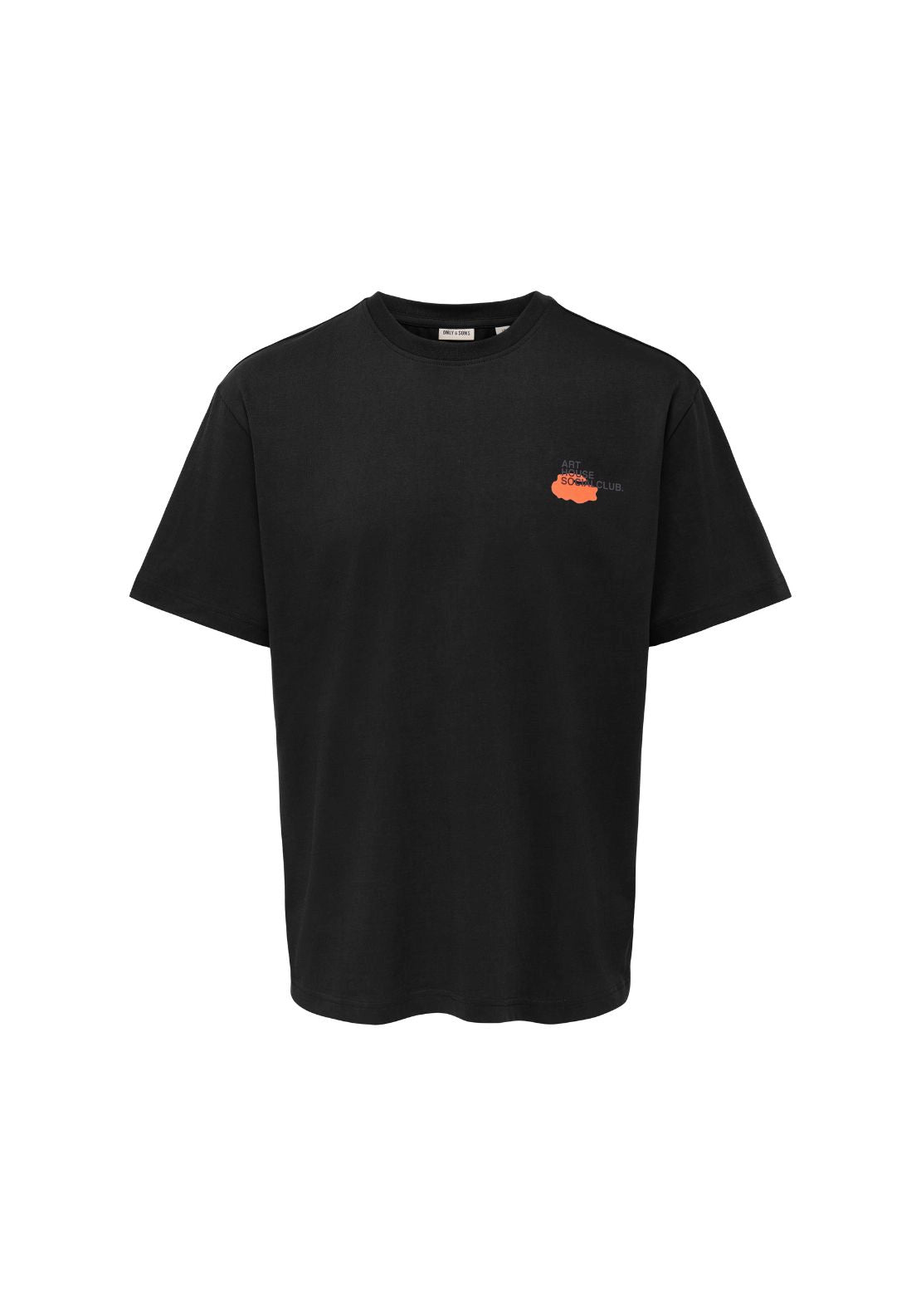 Bloom Relaxed Tee - Black