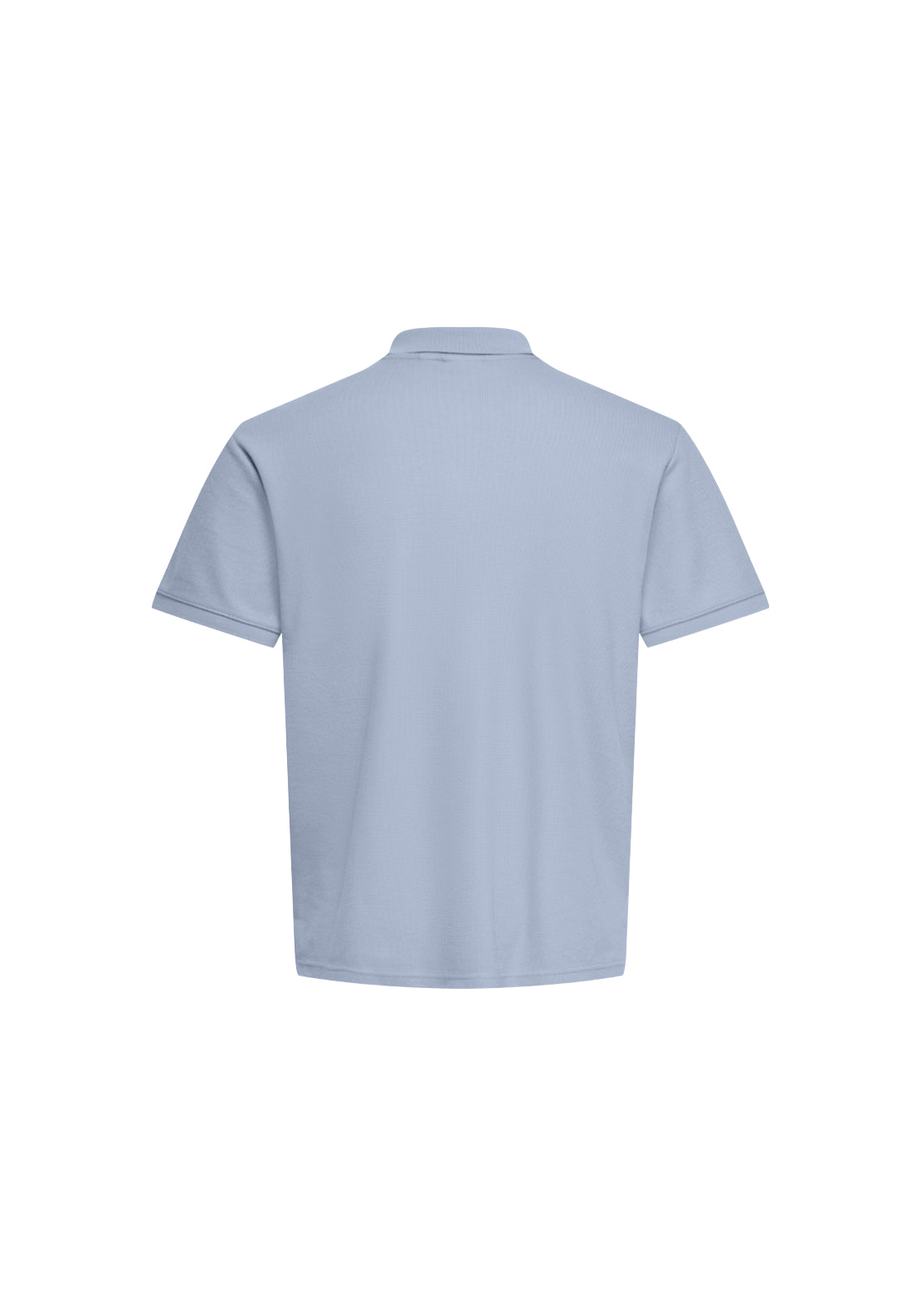 Only & Sons Short Sleeve Regular Polo Shirt - Soft Chambray 2 Shaws Department Stores