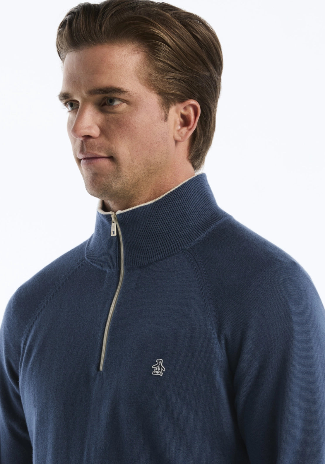 1/4 Zip Sweatshirt - Sargasso Sea