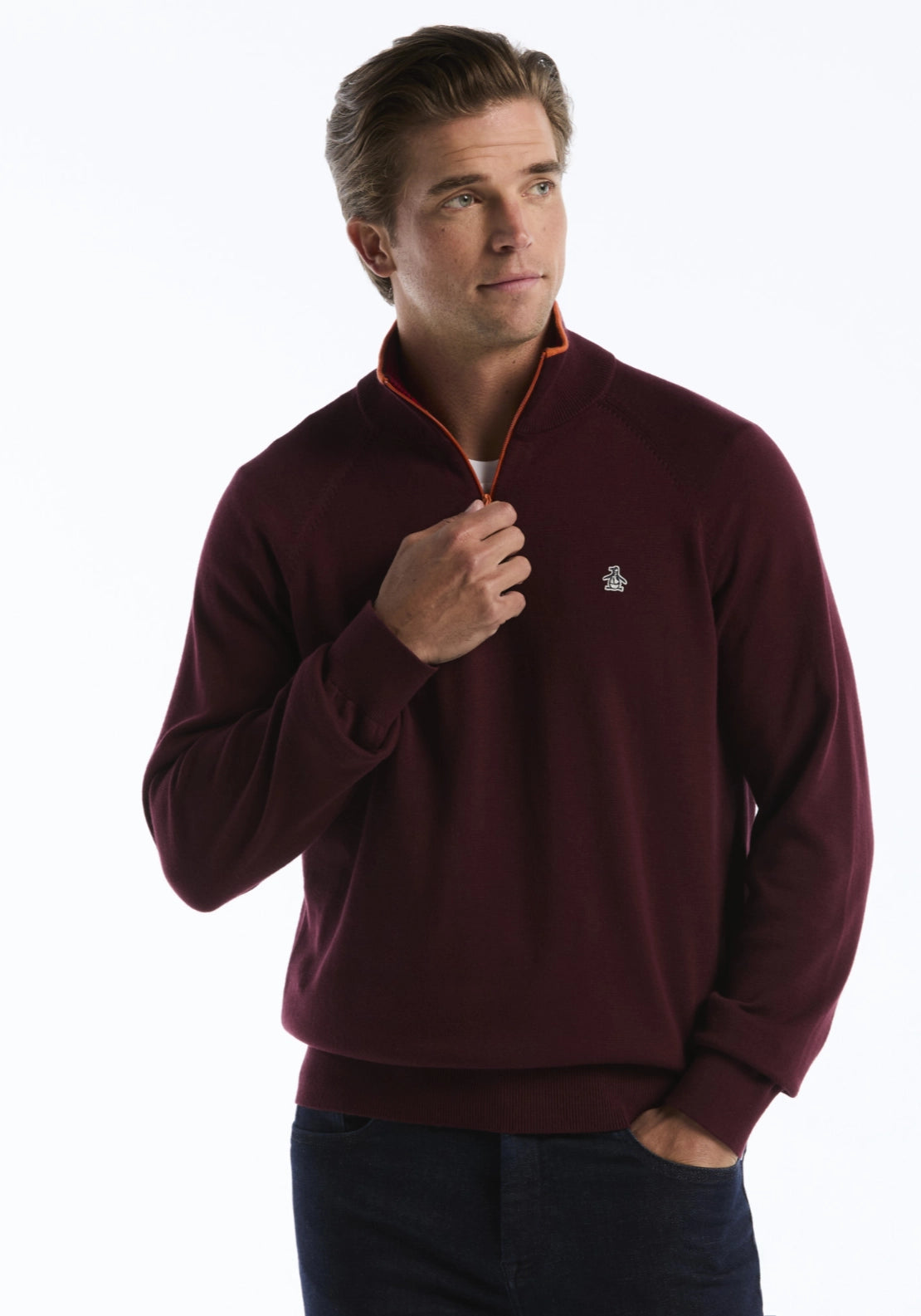 1/4 Zip Sweatshirt - Port Royale
