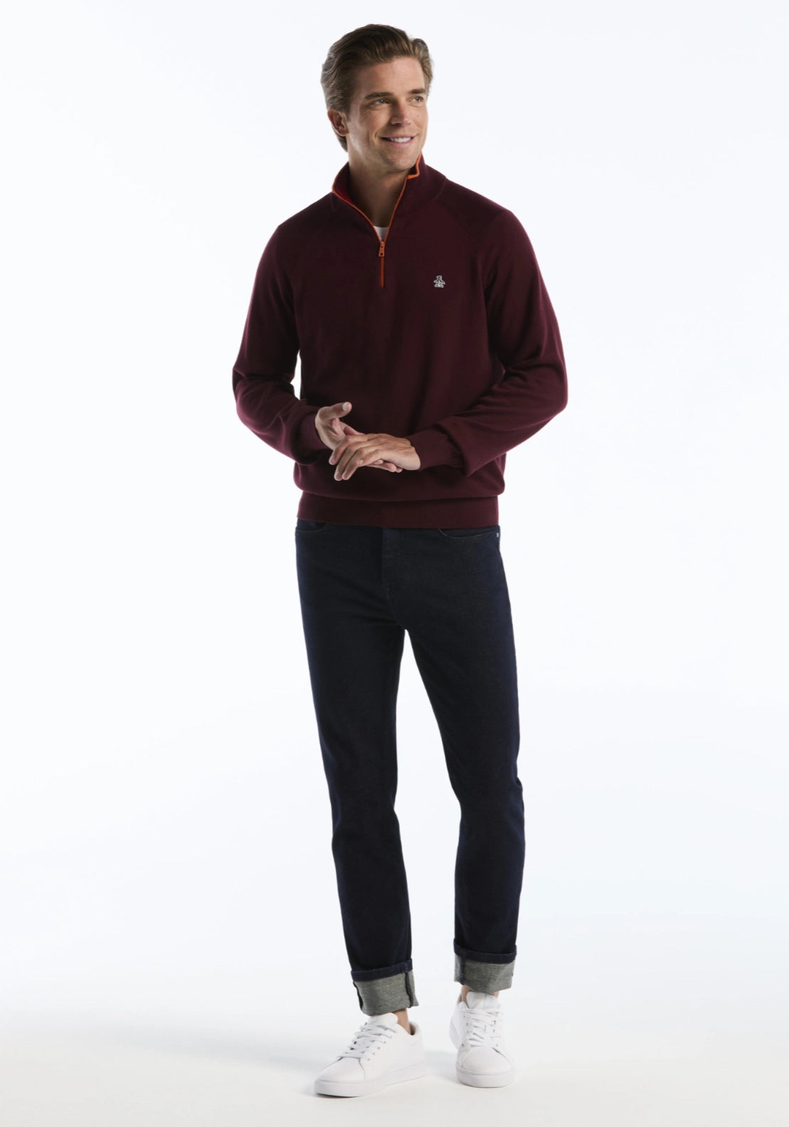 1/4 Zip Sweatshirt - Port Royale