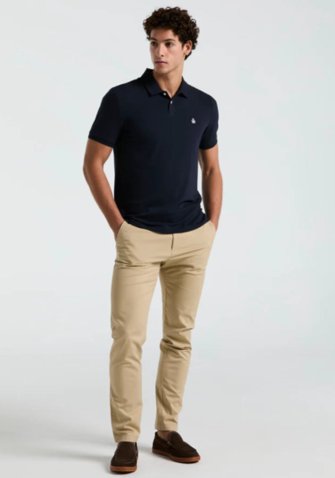 Short Sleeve Daddy Polo Shirt - Dark Sapphire