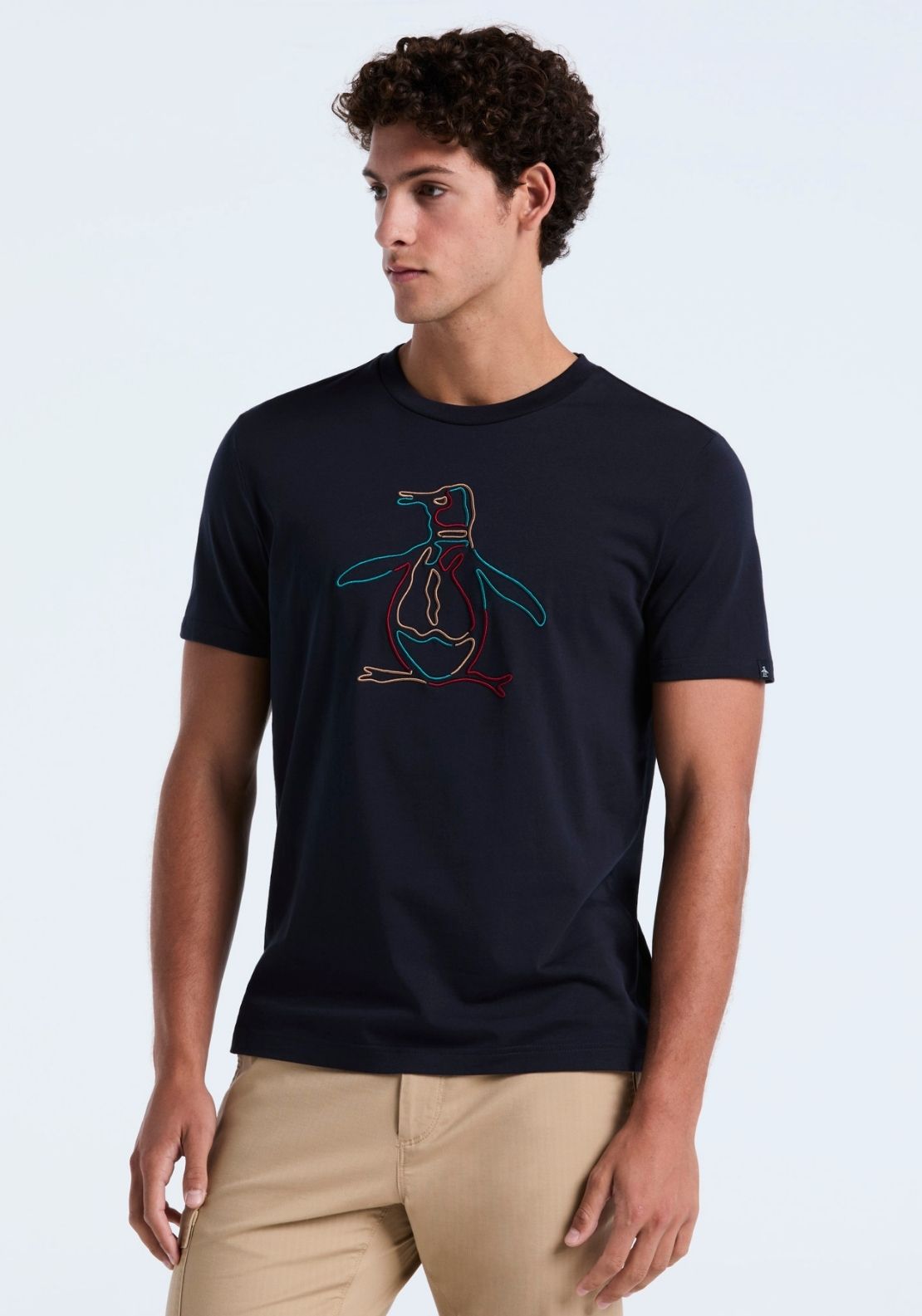 Original Slim Fit Outline Pete Graphic Tee - Dark Sapphire