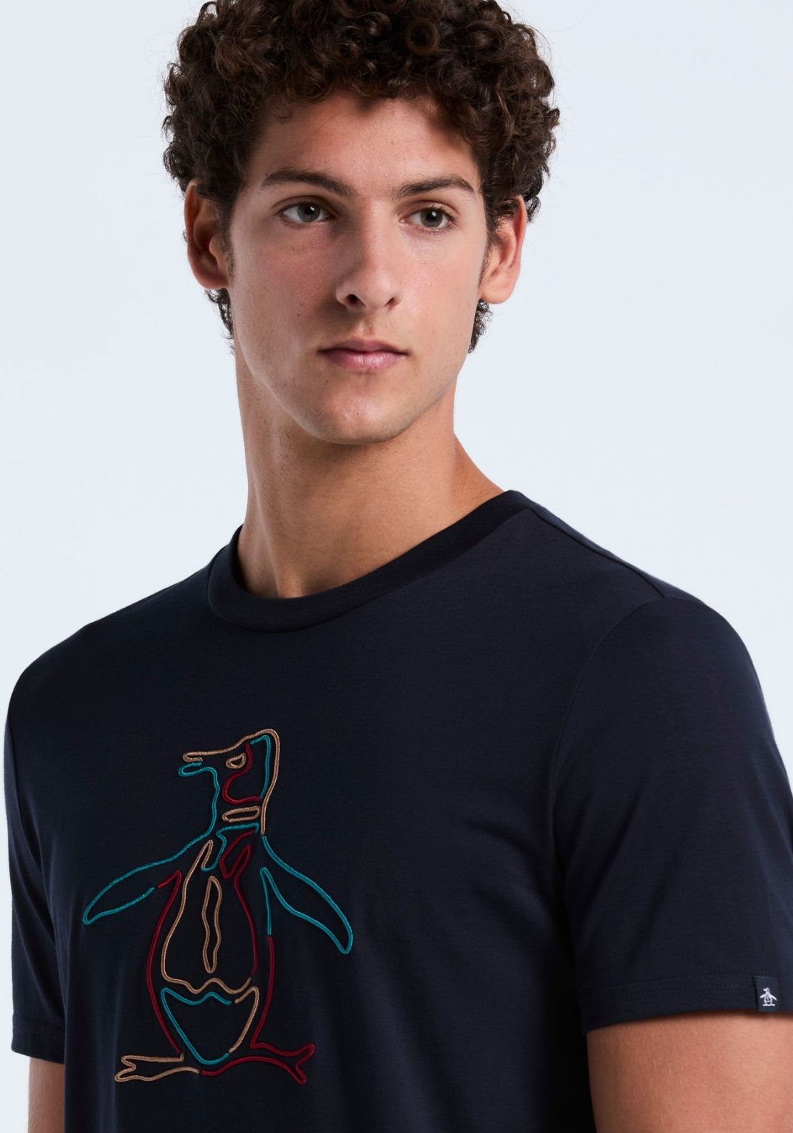 Original Slim Fit Outline Pete Graphic Tee - Dark Sapphire