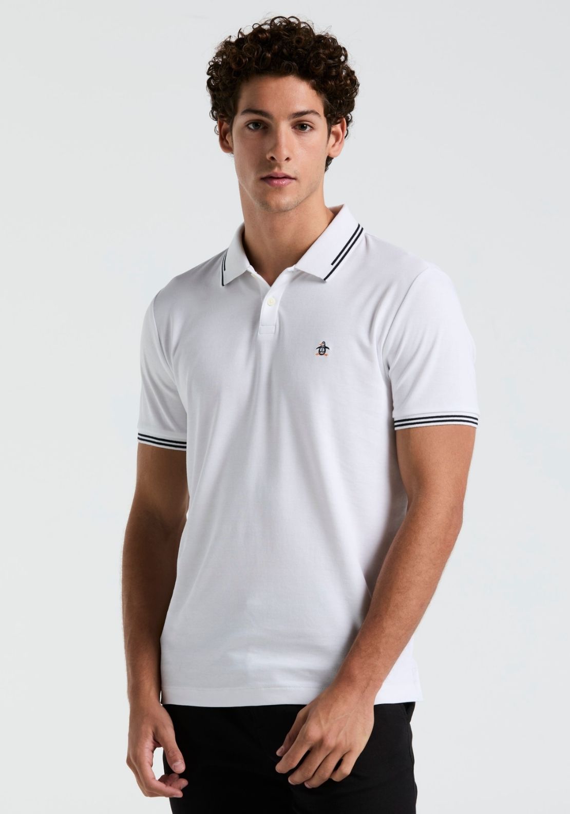 Original Slim Fit Organic Cotton Polo - White