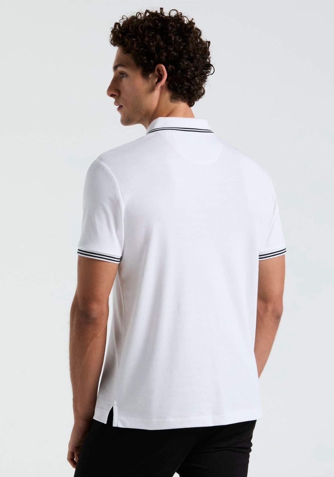 Original Slim Fit Organic Cotton Polo - White