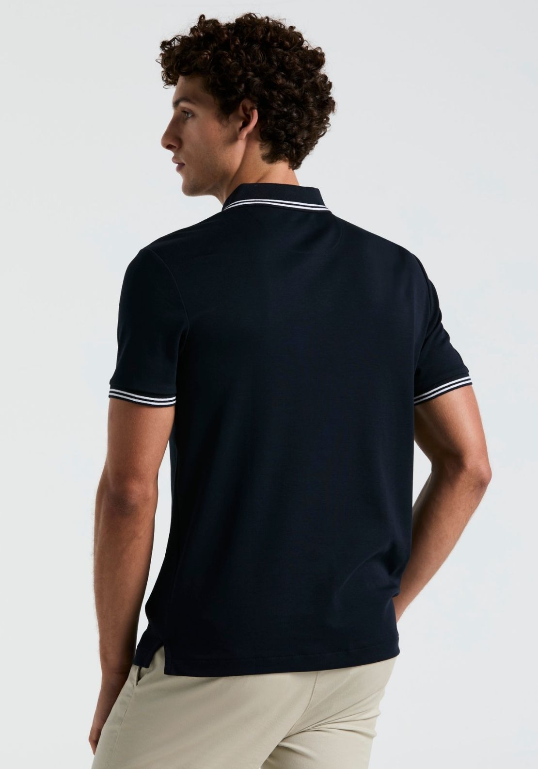 Original Slim Fit Organic Cotton Polo - Dark Sapphire