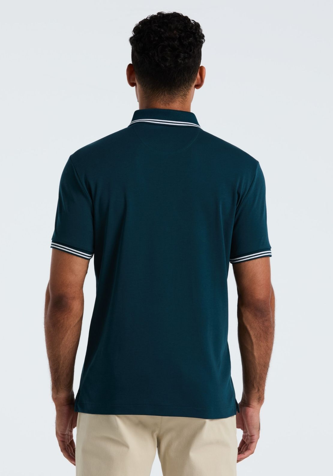 Original Slim Fit Organic Cotton Polo - Reflecting Pond