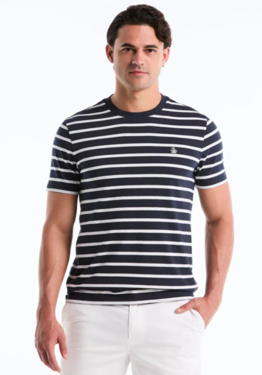 Stripe Tee Shirt - Dark Sapphire
