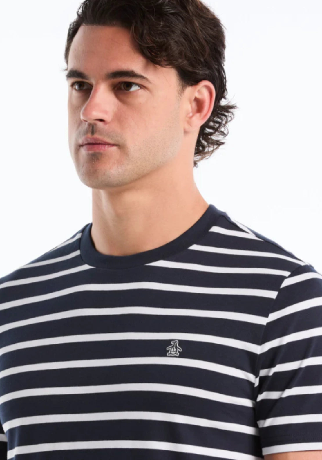 Stripe Tee Shirt - Dark Sapphire