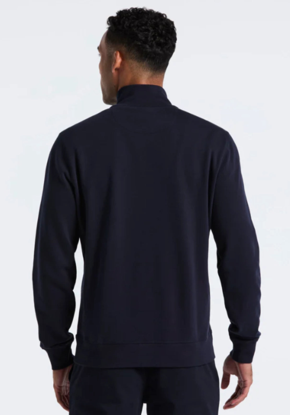 1/4 Zip Sweatshirt - Dark Sapphire