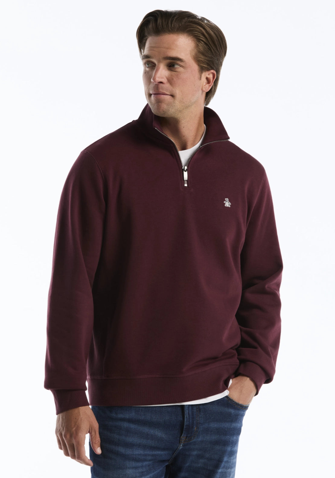 1/4 Zip Sweatshirt - Port Royale
