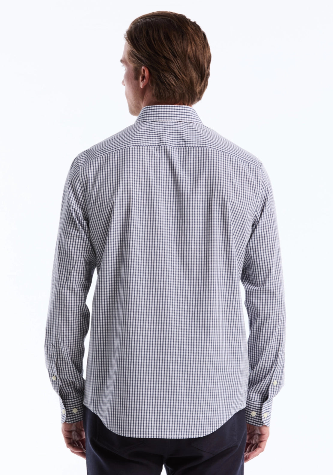 Long Sleeve Plain Shirt - Sargasso Sea