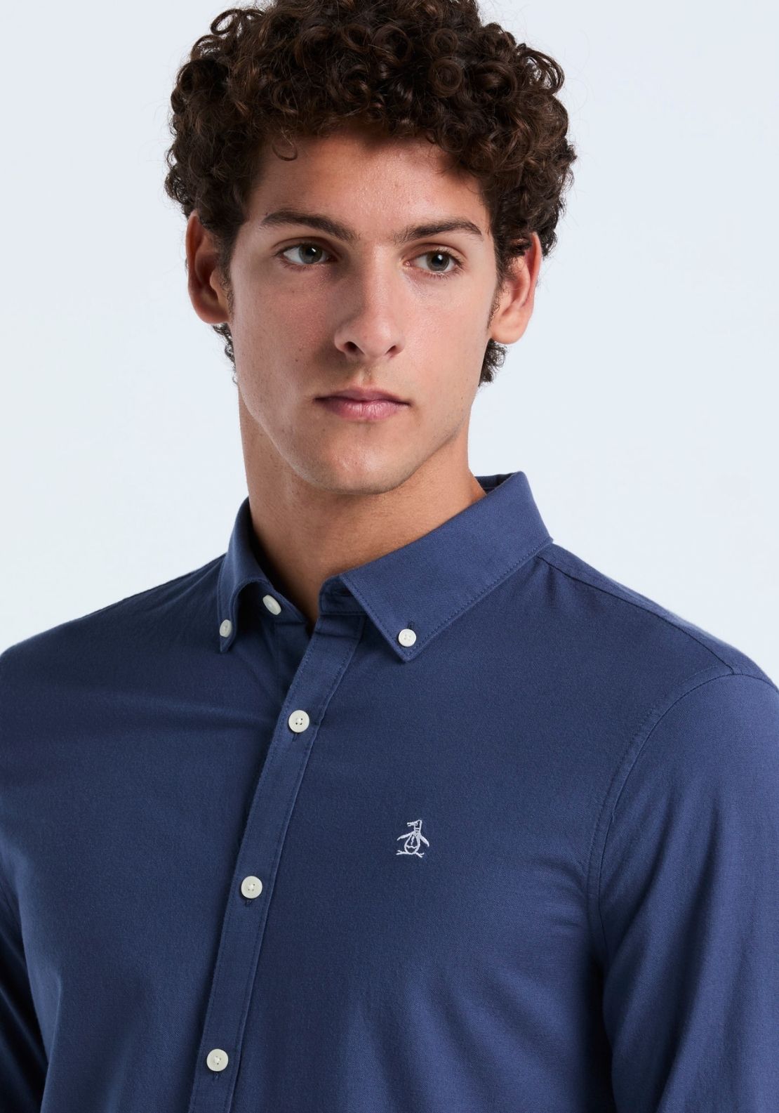 Original Slim Fit EcoVero™ Oxford Shirt - Sargasso Sea