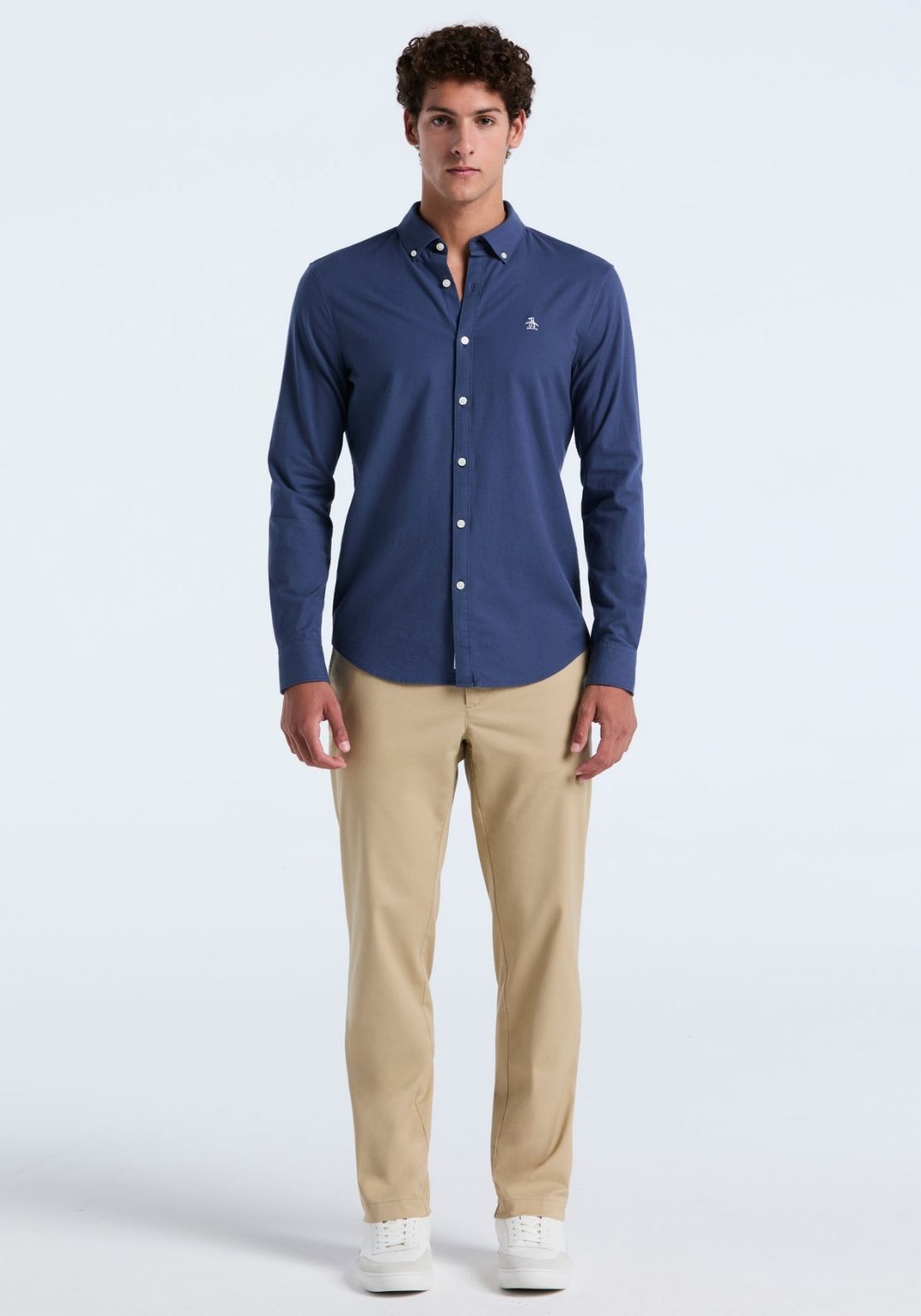 Original Slim Fit EcoVero™ Oxford Shirt - Sargasso Sea