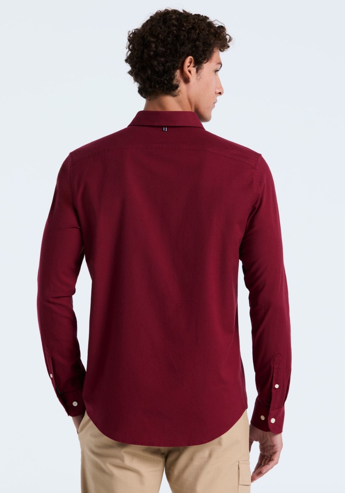 Original Slim Fit EcoVero™ Oxford Shirt - Cabernet