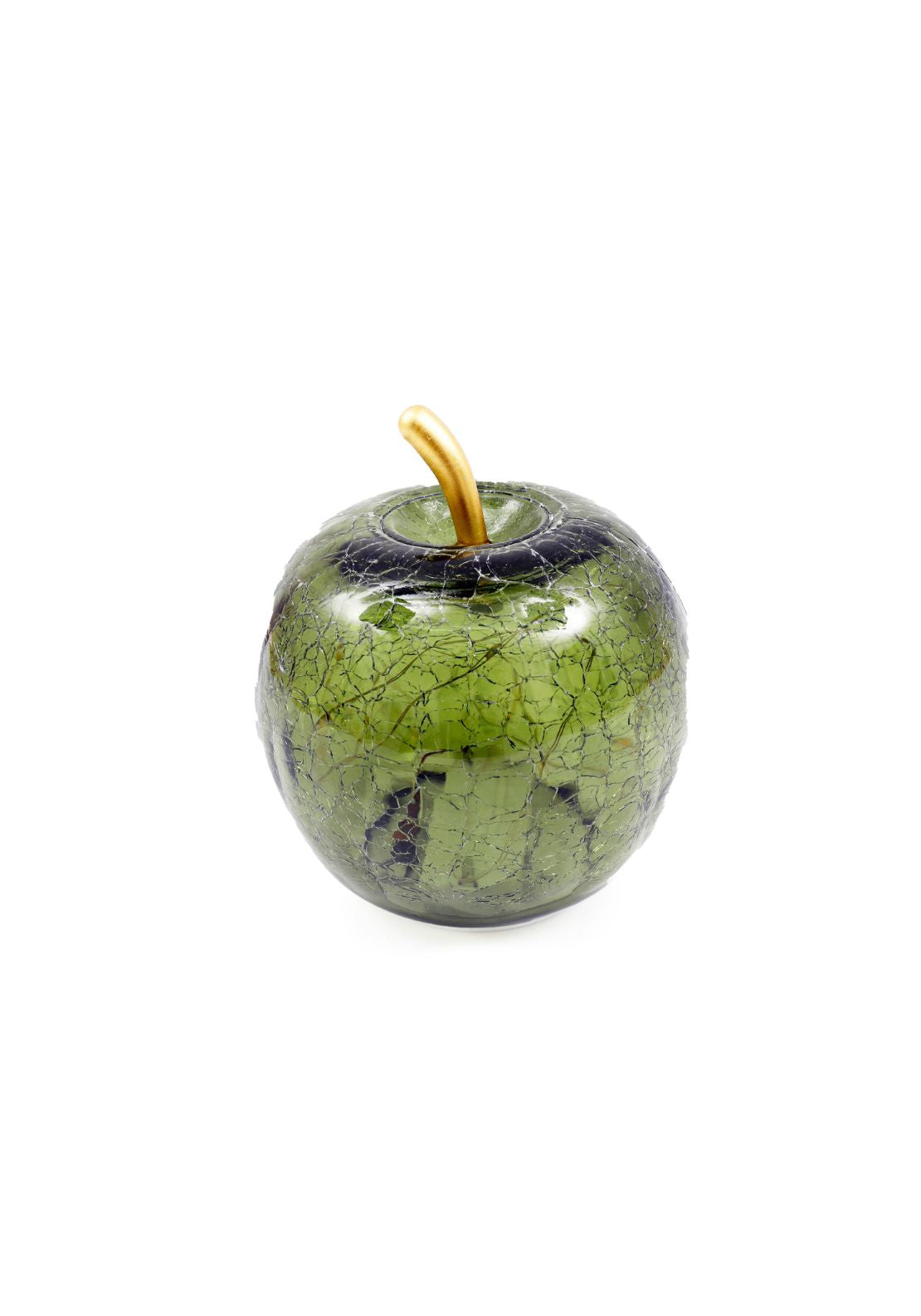 Led Glass Apple Decoration