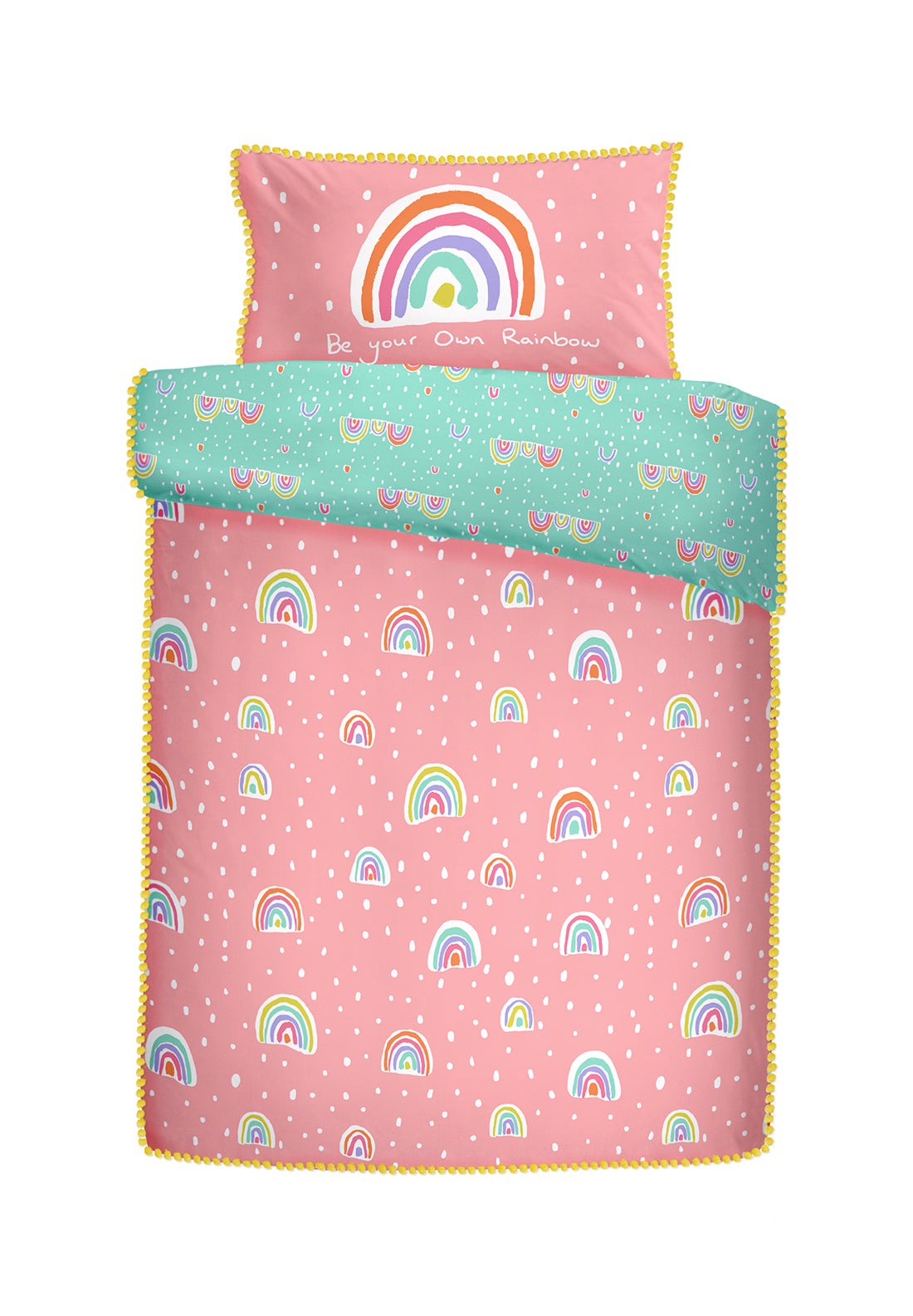The Home Collection Over The Rainbow Duvet Cover Set 4 Shaws Department Stores