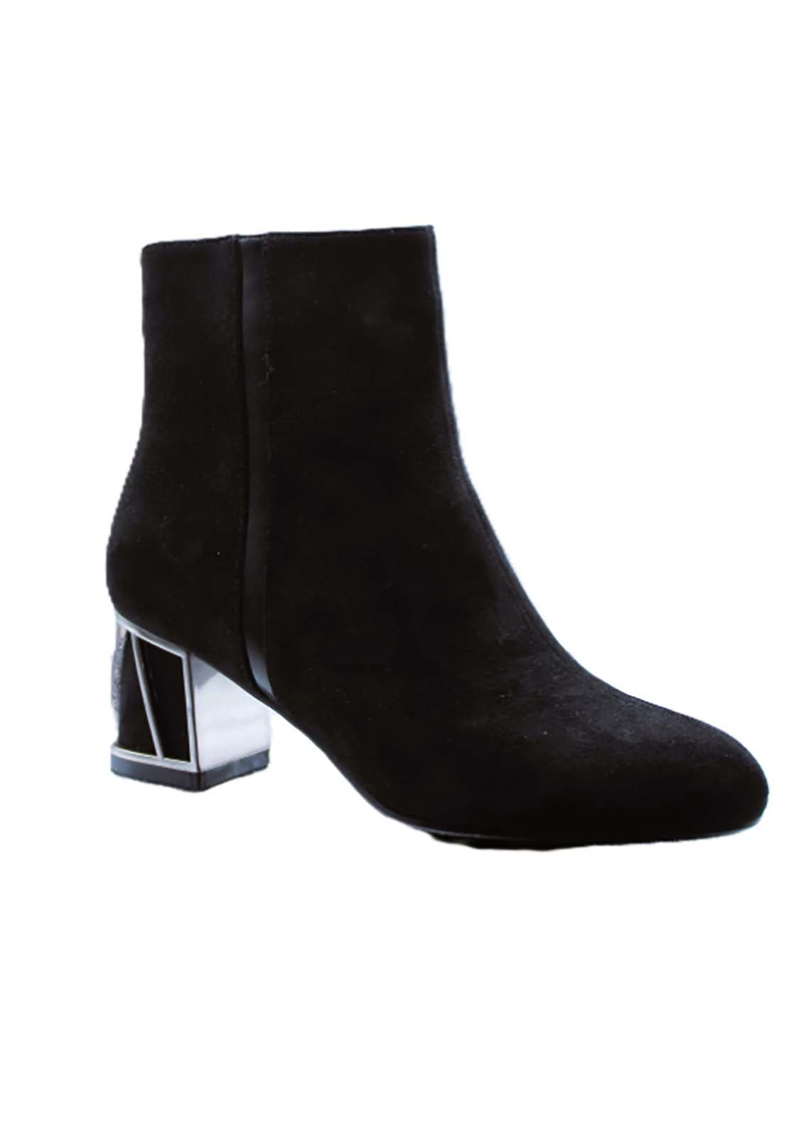 Susst Perez24 Heeled Boot - Black 1 Shaws Department Stores