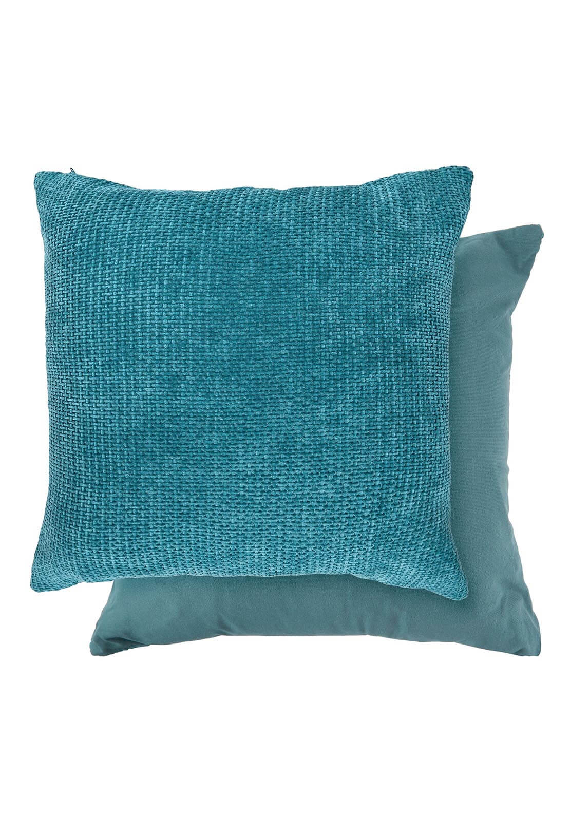 The Home Collection Portland Cushion 17" x 17" - Duck Egg 2 Shaws Department Stores