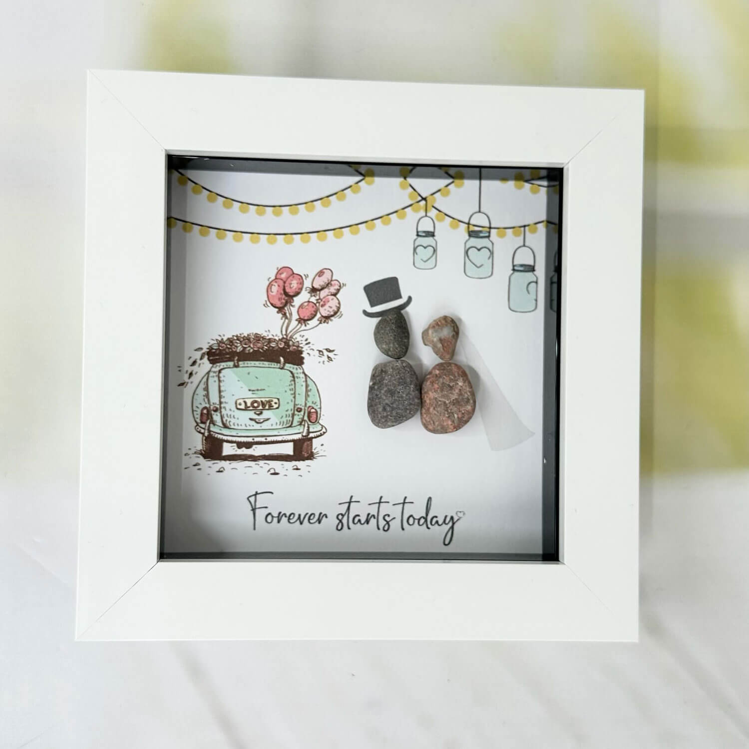 La De Da Mini Frame Wedding Pebble Picture 1 Shaws Department Stores