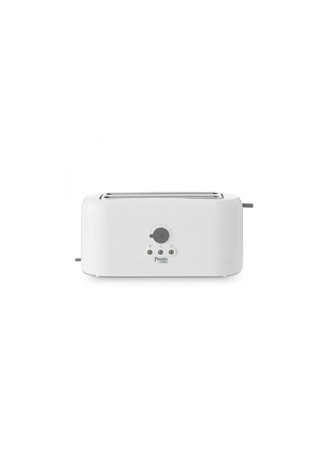 Tower Presto Long Slot Toaster | Pt20056WHT 1 Shaws Department Stores