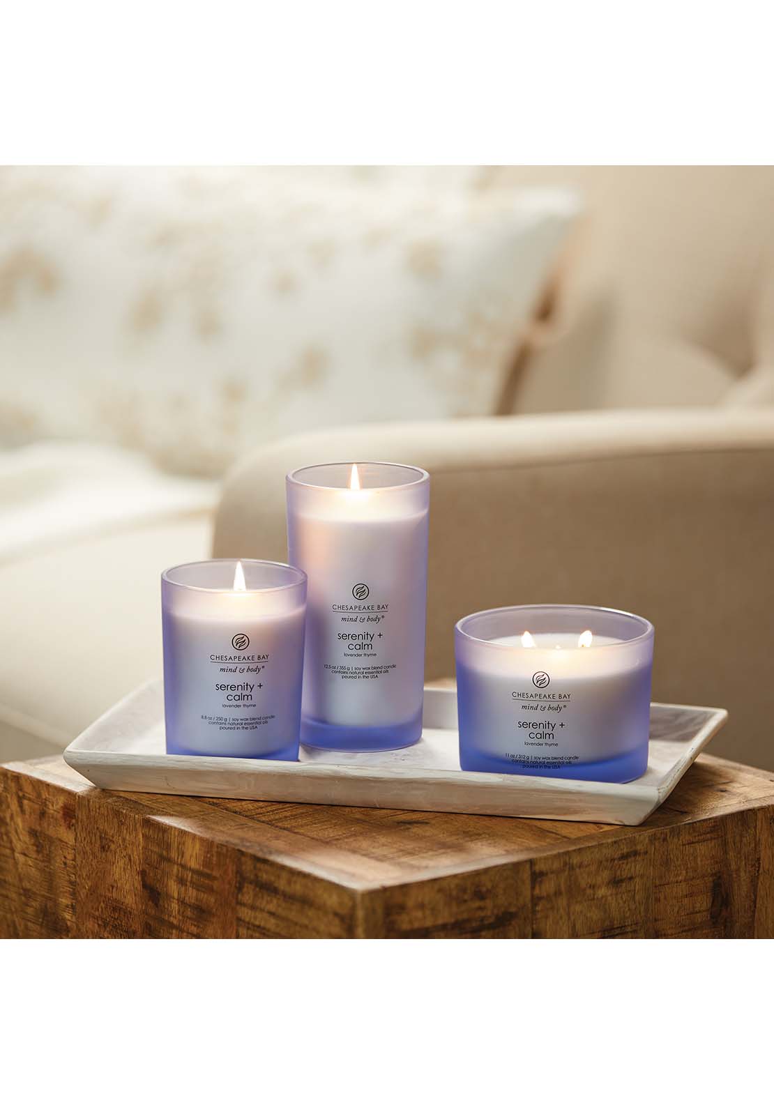 Chesapeake Bay Chesapeake Bay 3 Wick Serenity & Calm 6 Shaws Department Stores
