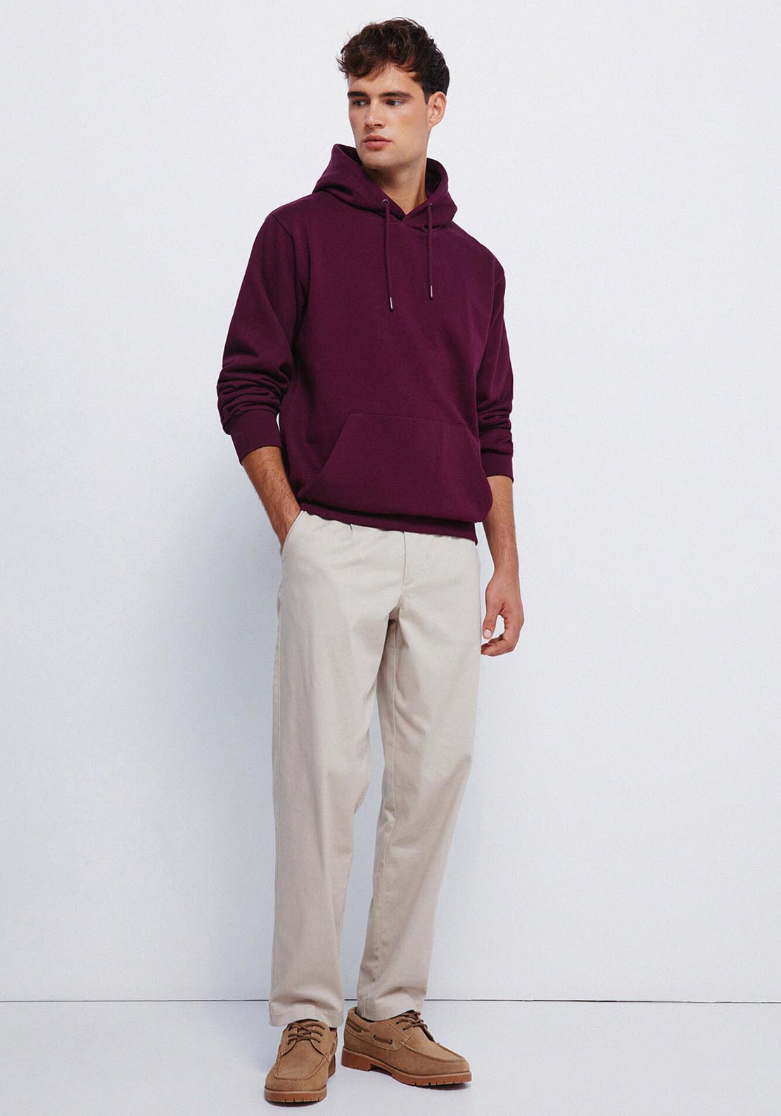 Springfield Basic Hoodie - Red 4 Shaws Department Stores