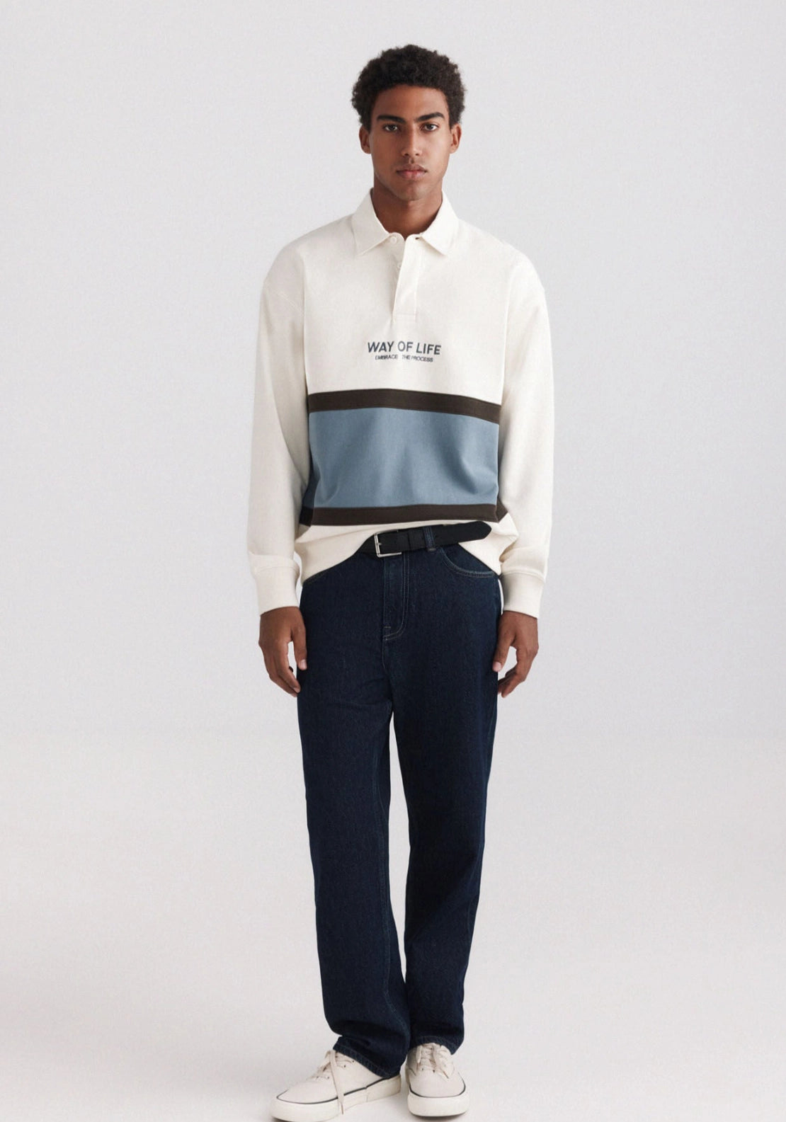 Rugby Polo - White