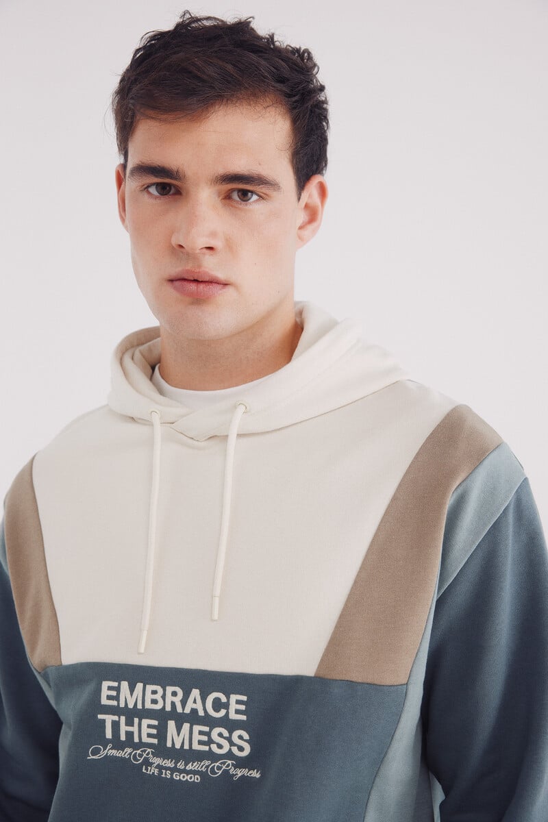 Springfield Embrace Hoodie - Blue 3 Shaws Department Stores