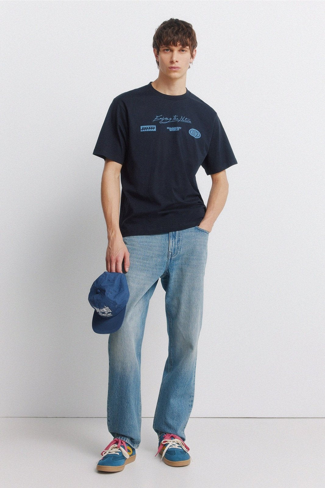 Branded T-Shirt - Blue