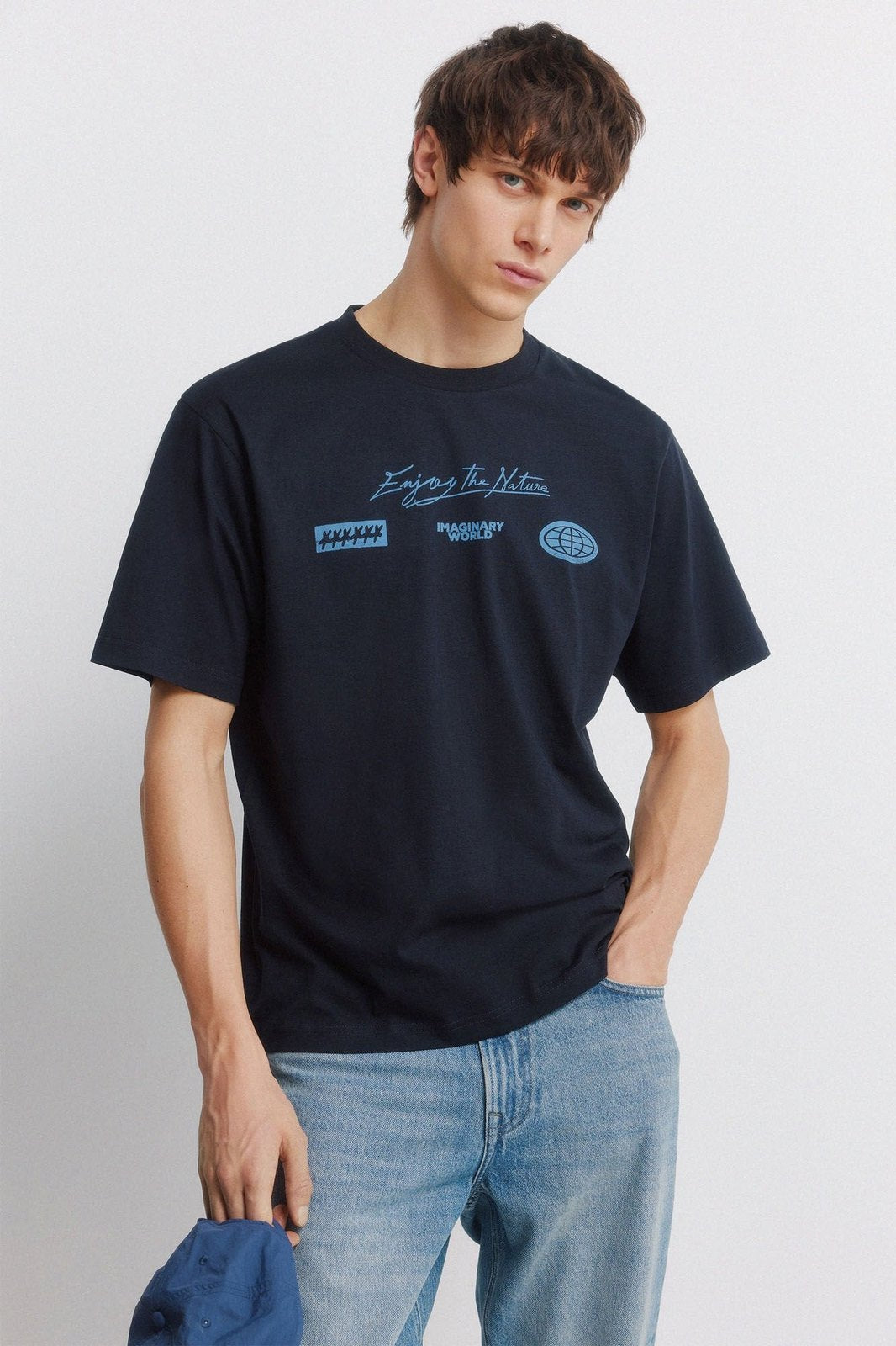 Branded T-Shirt - Blue