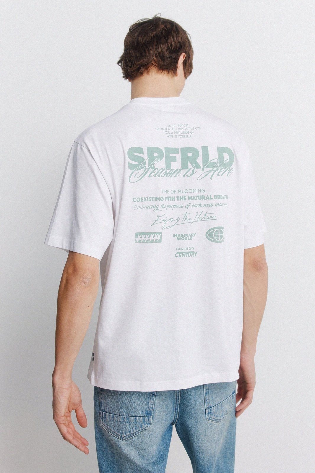 Branded Boxy T-Shirt - White