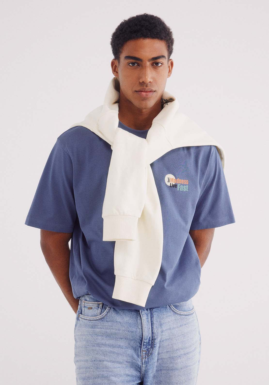 Short Sleeve T-Shirt - Blue