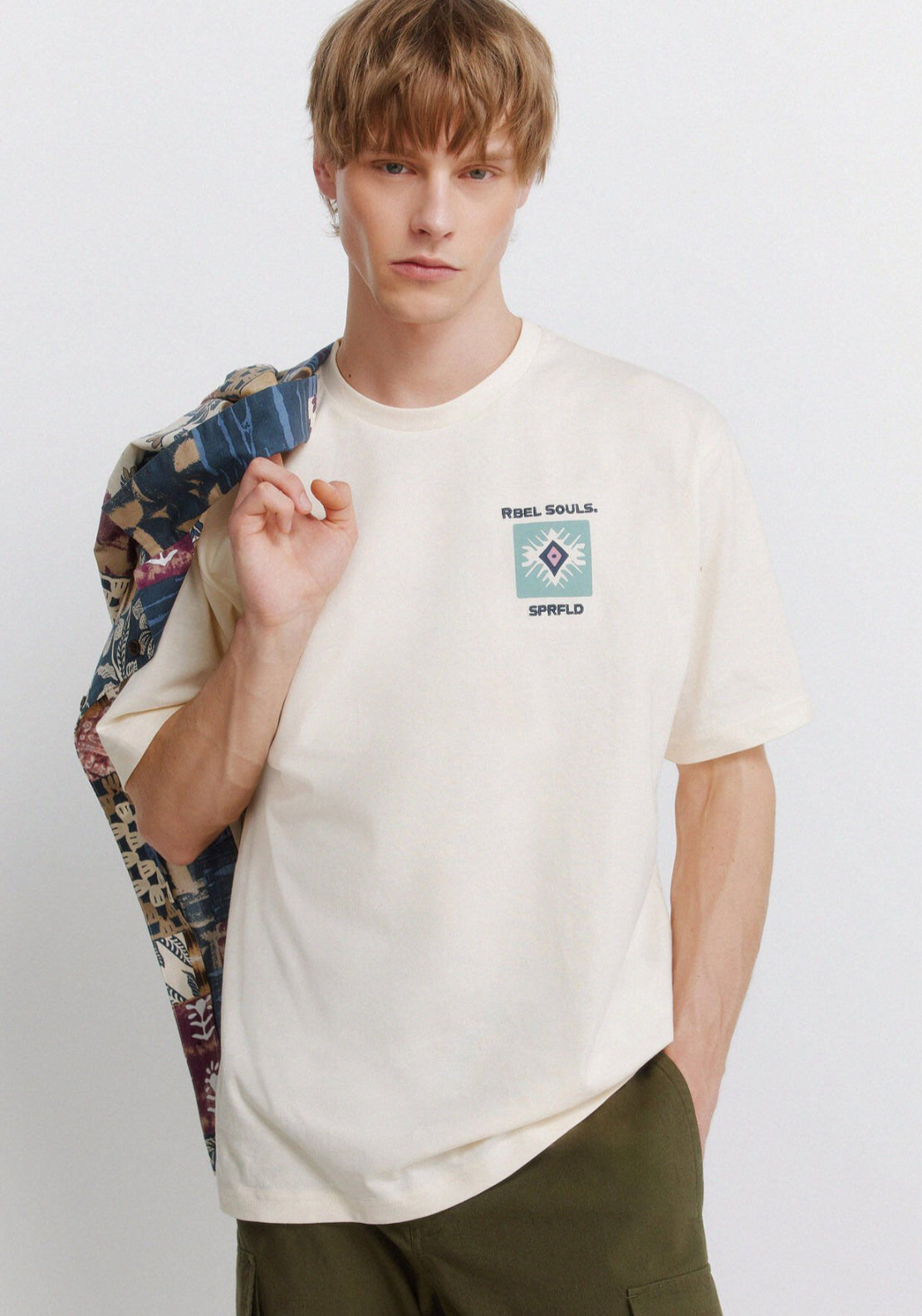 Rbel Soul T-Shirt - White