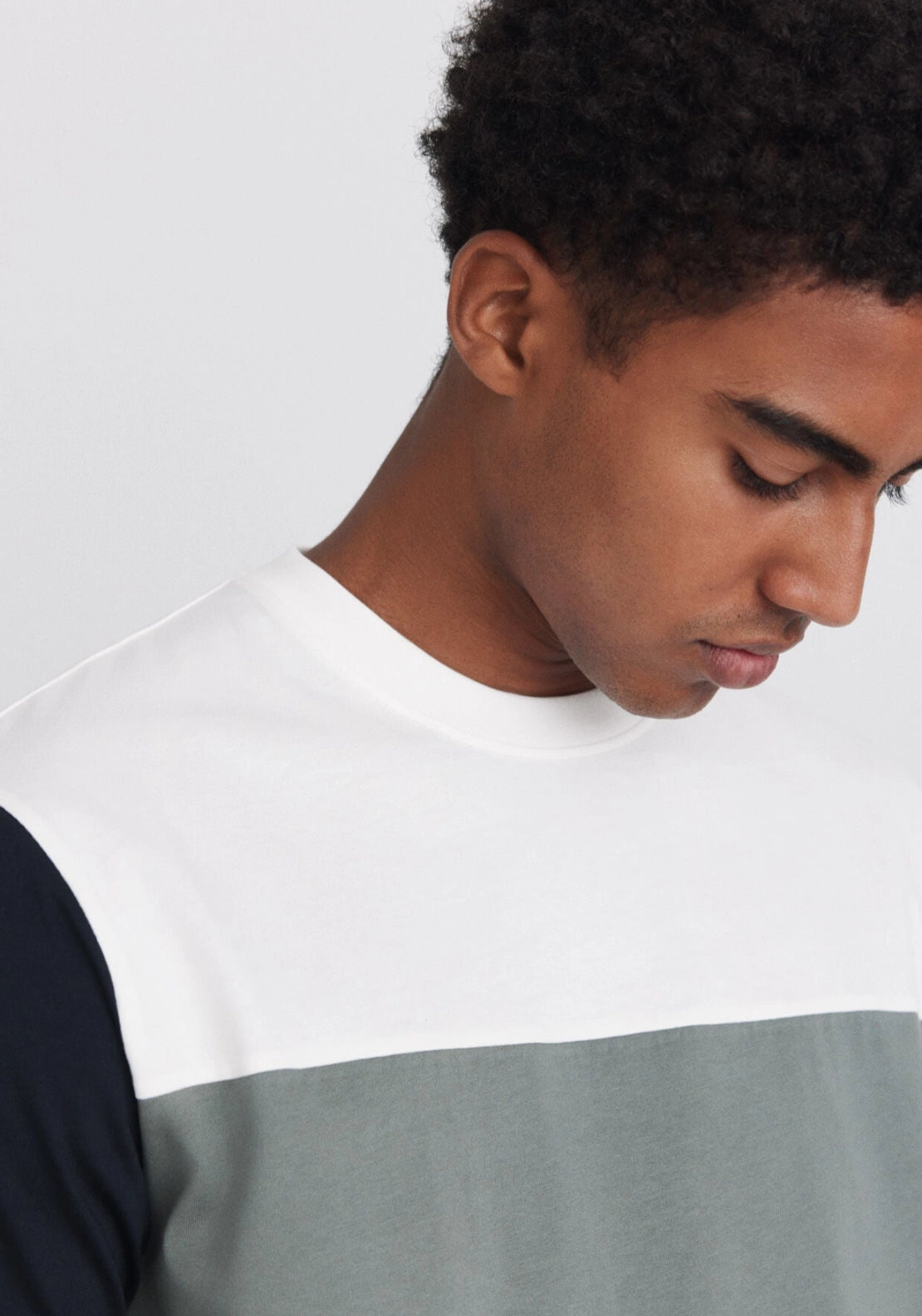 Color Block T-Shirt - Green
