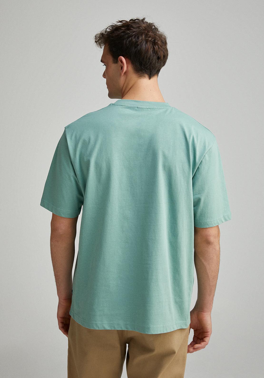 Springfield Weekend Service T-Shirt - Green 2 Shaws Department Stores