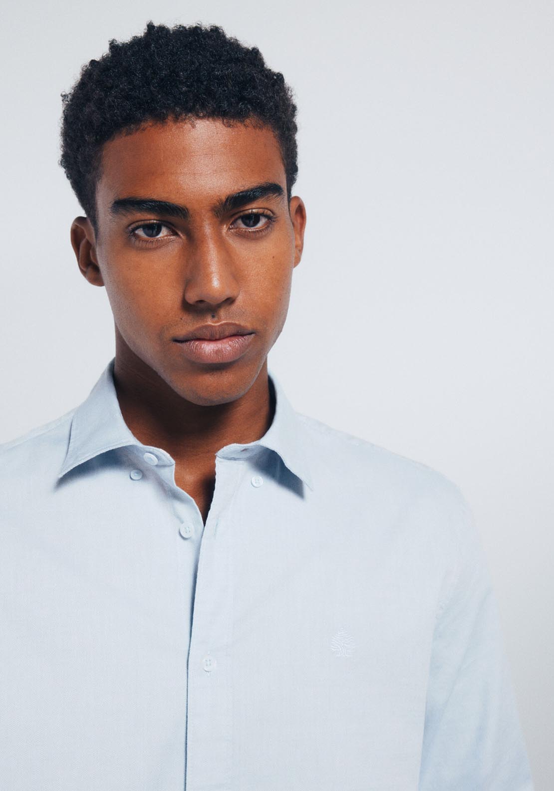 Textured Shirt - Blue
